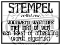 stempel woordenboek 5x3-73cm